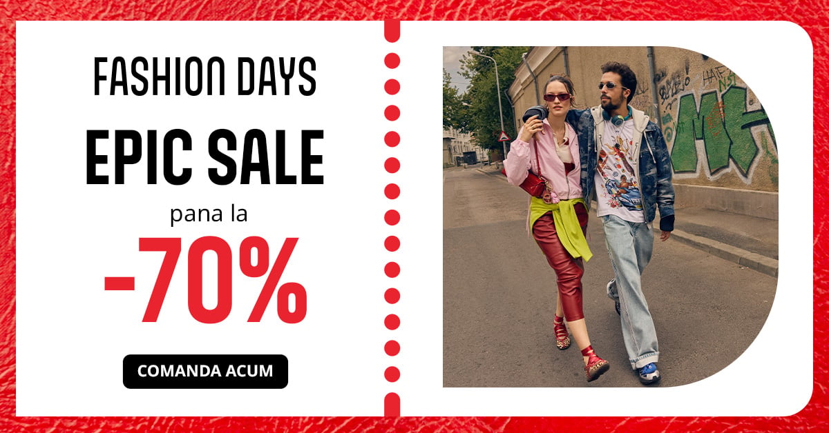 Fashion Days - EPIC SALE: până la 70%